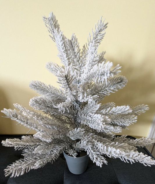 18in Flocked tree 39.99 1