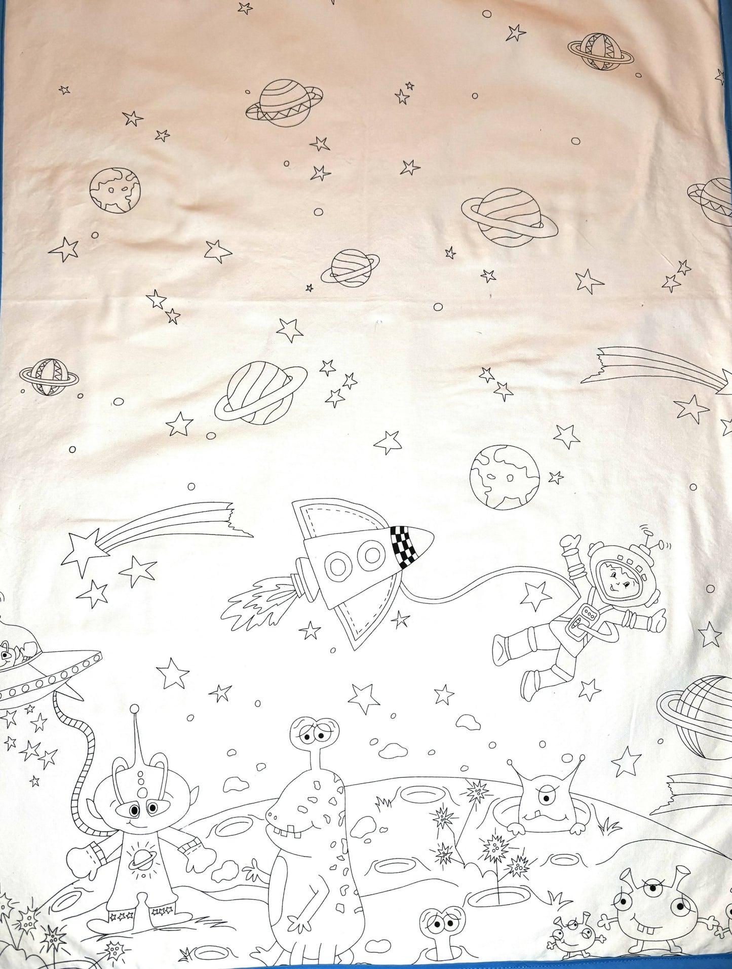 Colour Me Space Floor Mat