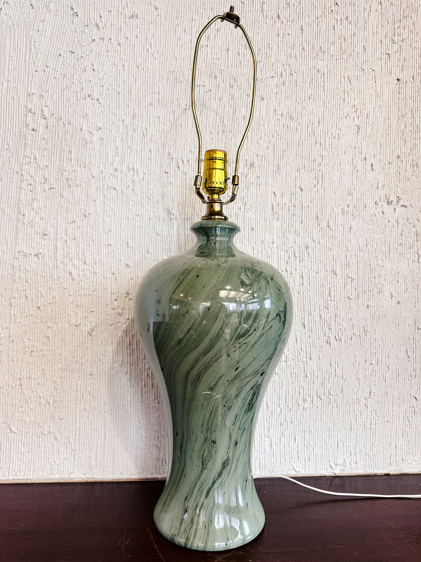 Sage Marbled Lamp