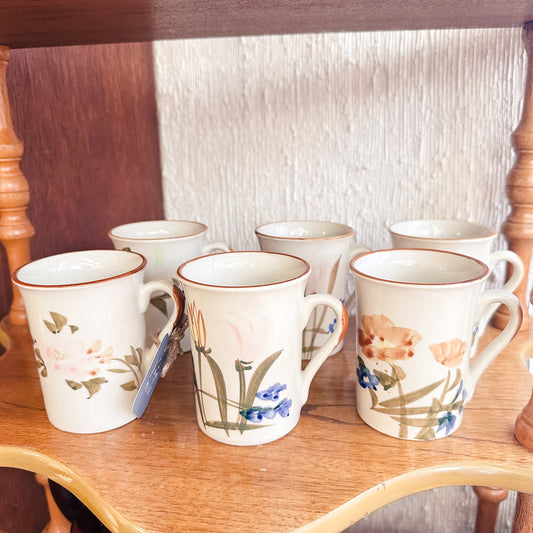 Wildflower Ceramic Mugs