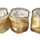 Dutch Apple Crumble - Amber Twisted Glass Soy Candle