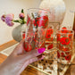 Asian Lanterns Cocktail Glasses Set