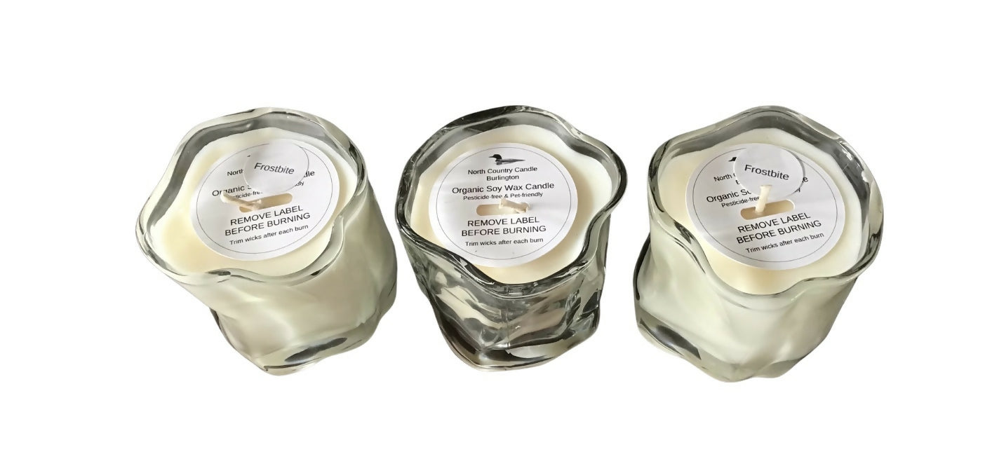 Twisted Glassware Candle - French Lavender
