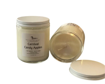 Carnival Candy Apple -8 oz Soy Candle