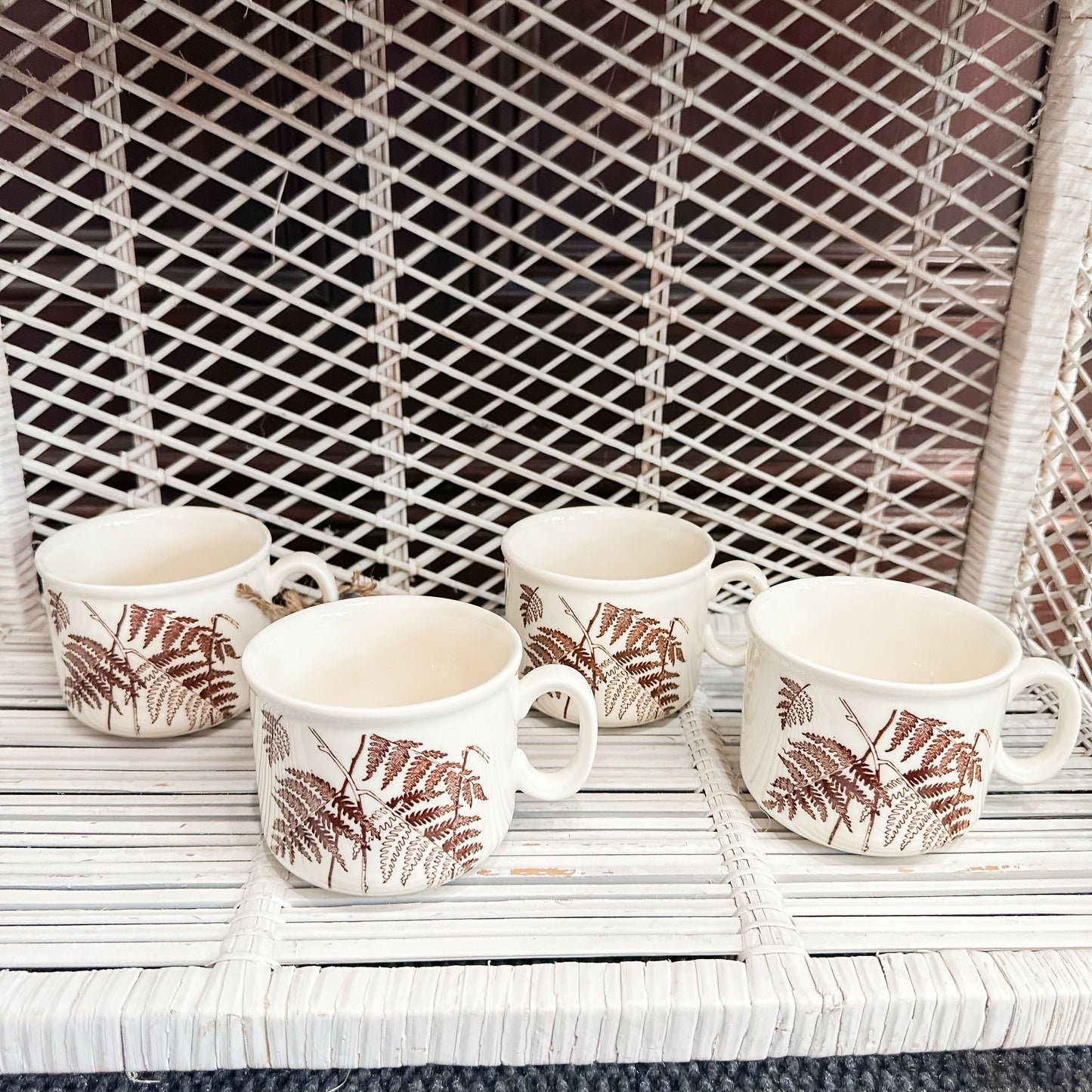 English Fern Mugs