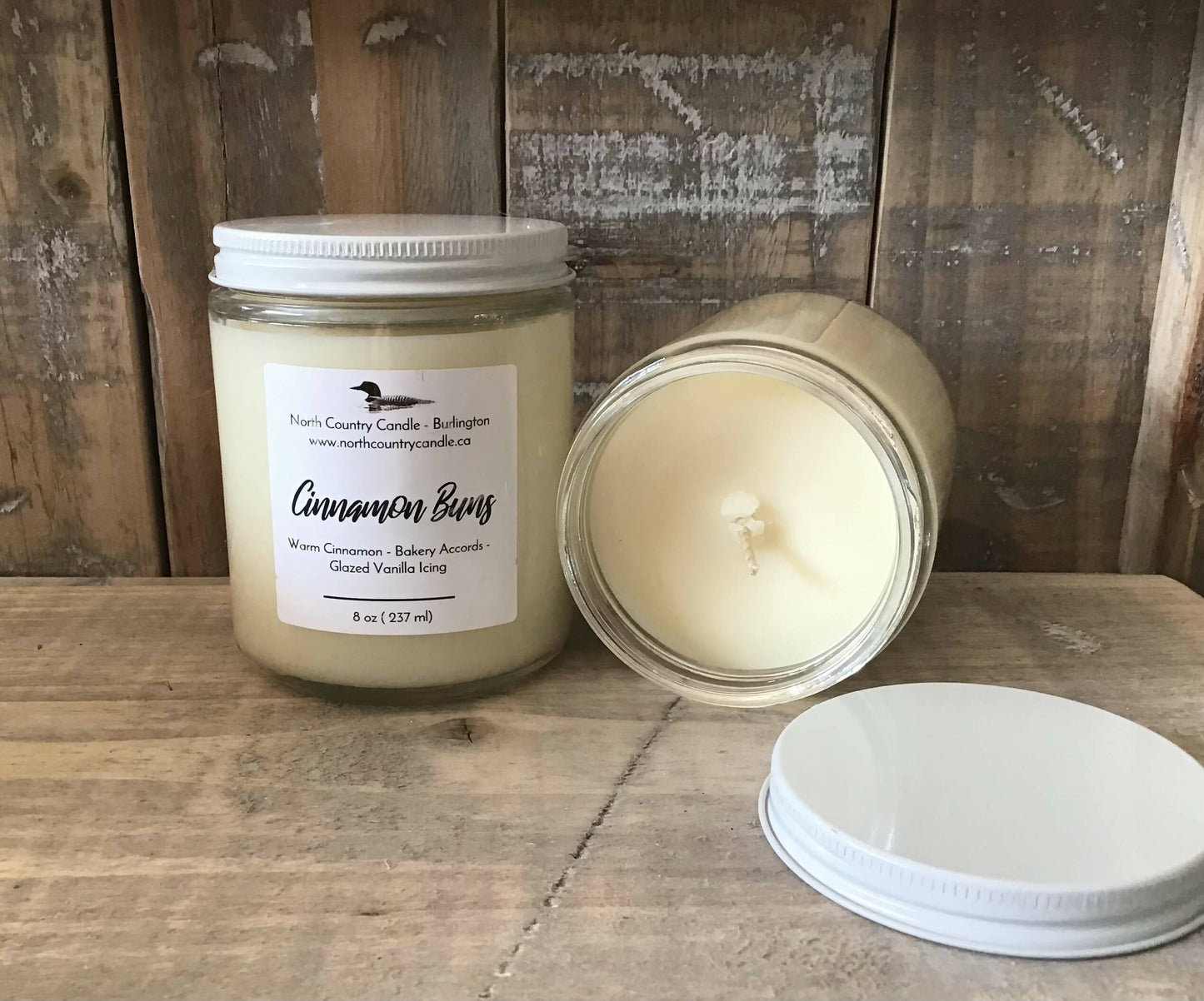 Cinnamon Buns -8 oz Soy Wax Candle