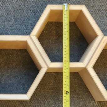 Hexagon Shelves