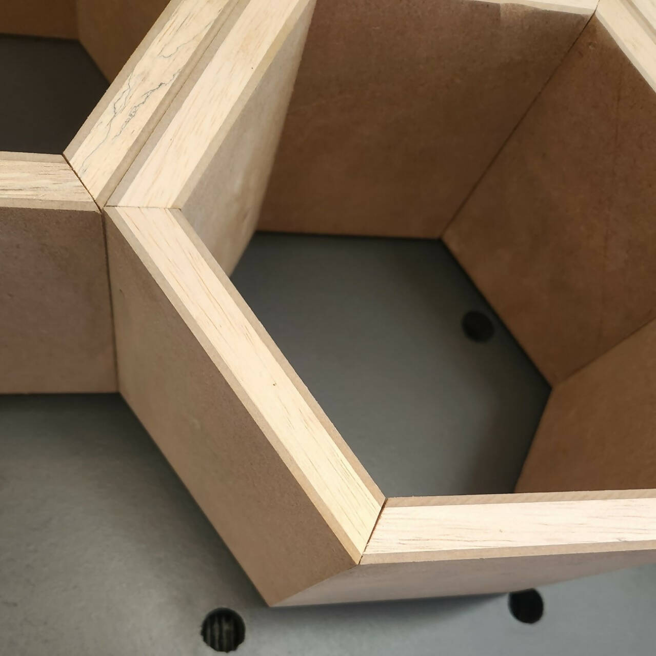 Hexagon Shelves