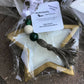 Christmas in July Stars -Soy Wax Candle Dough Bowl Gift