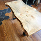 Live edge coffee table