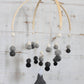 Baby Mobile: Grayscale Mountain