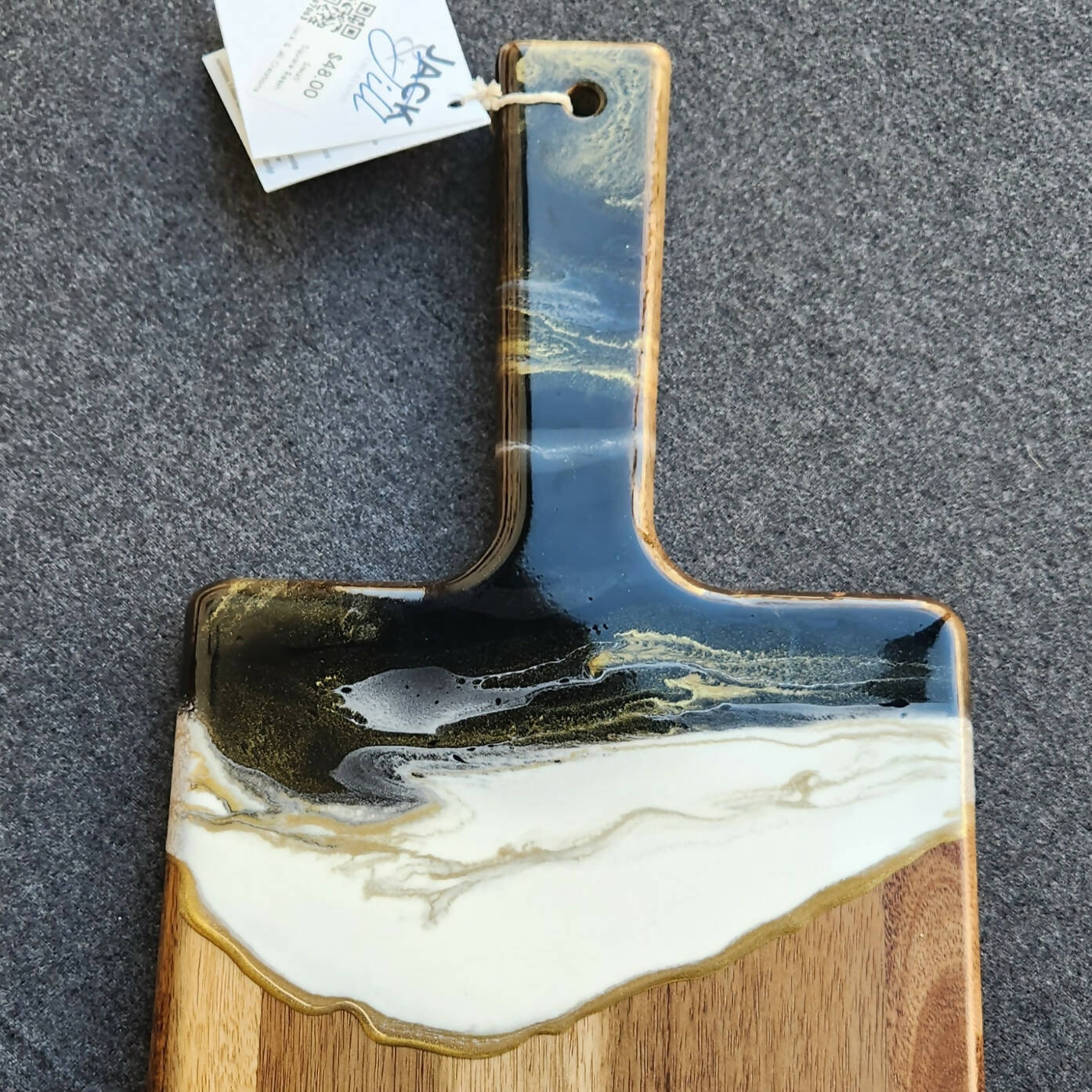 Resin Acacia Square Charcuterie Boards