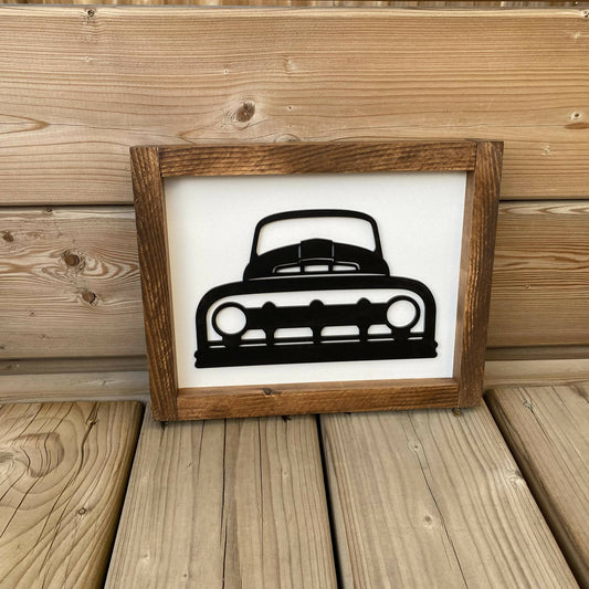 Pickup Truck 3D Sign