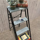Antique Ladder, shelf, plant stand