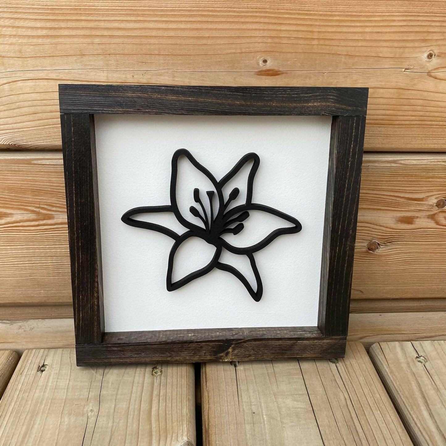 Lily 3D Sign