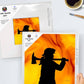 Fire-Made Art 8" x 8" on SALE now!