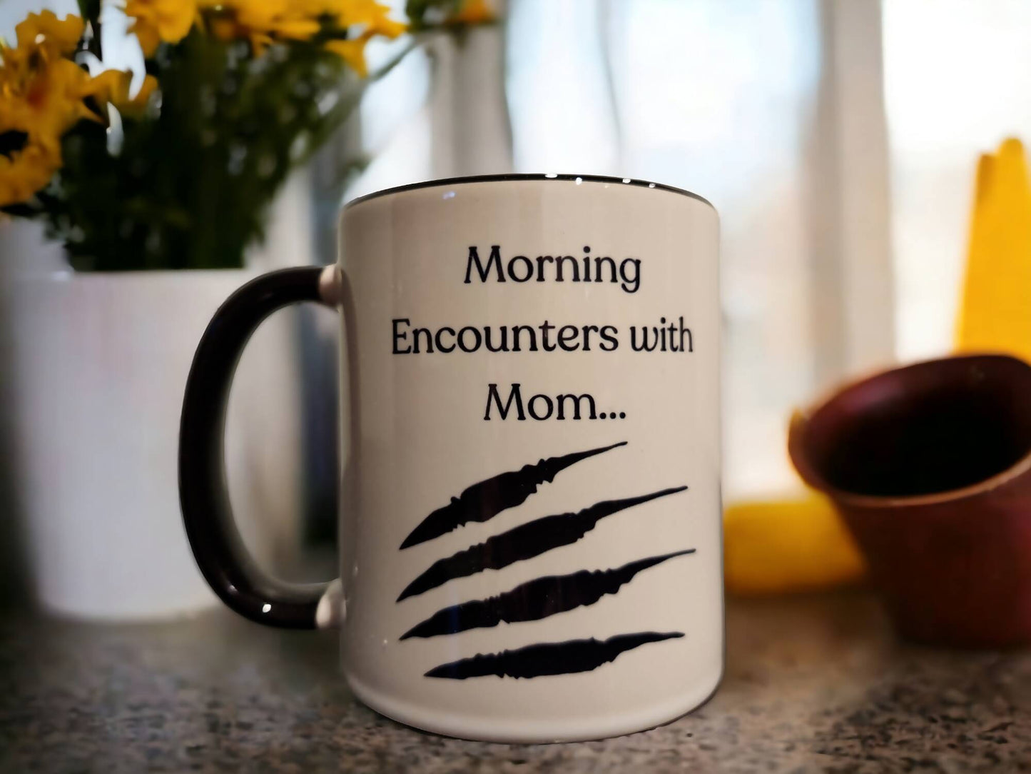 Mug for Mom or Dad "not a morning person"