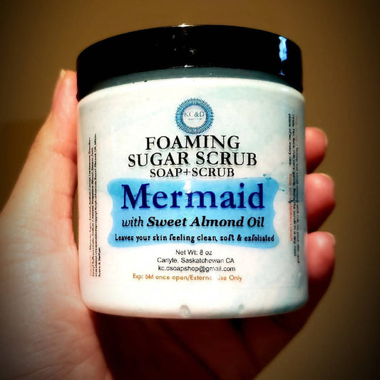 Foaming Sugar Scrub: Mermaid