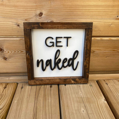 Get Naked Sign