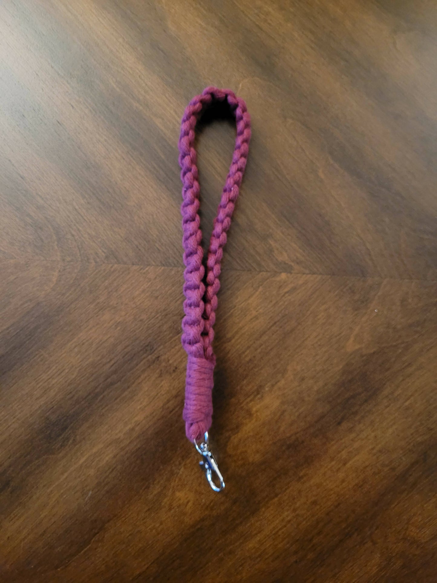 Macrame Wristlet Keychain