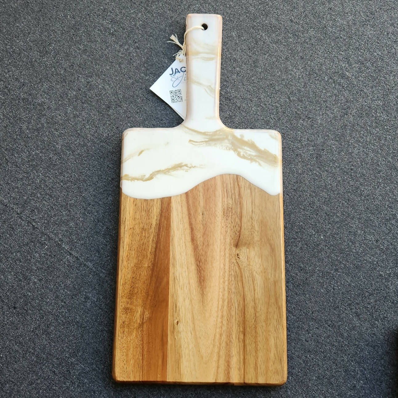 Resin Acacia Square Charcuterie Boards