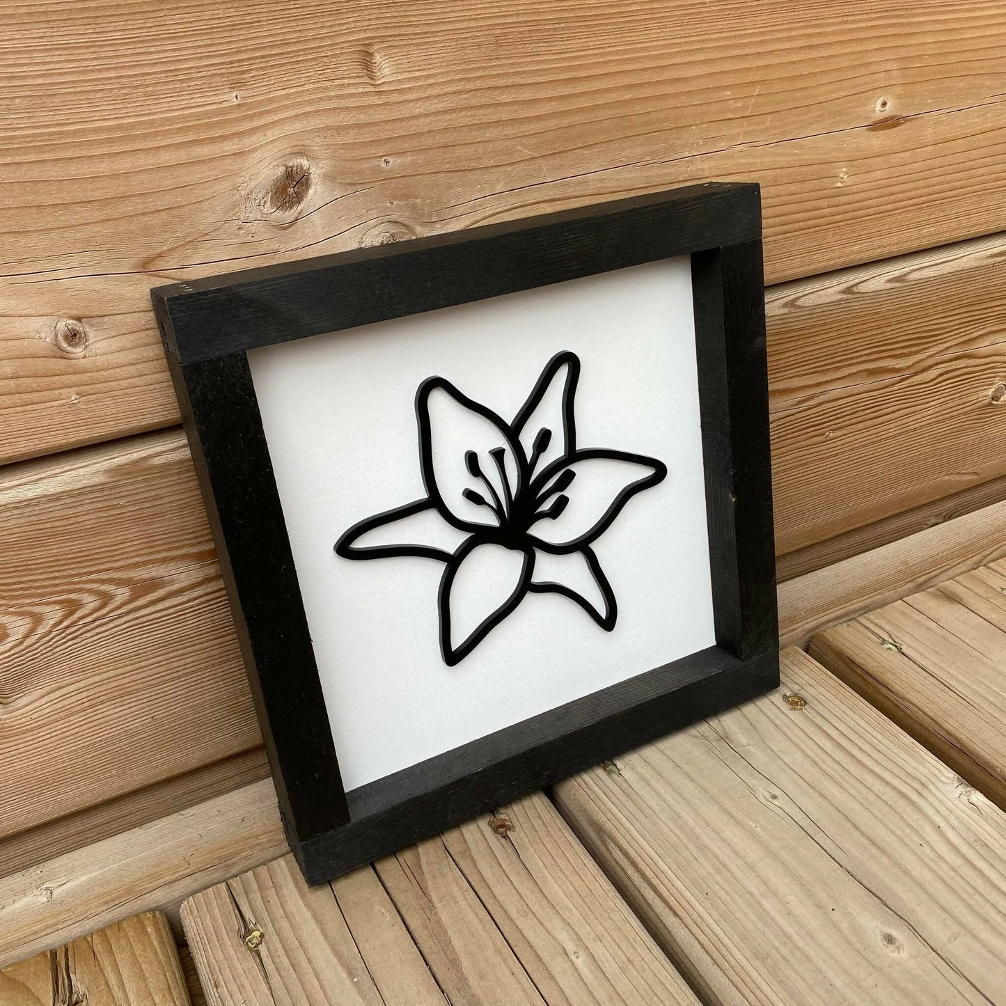 Lily 3D Sign