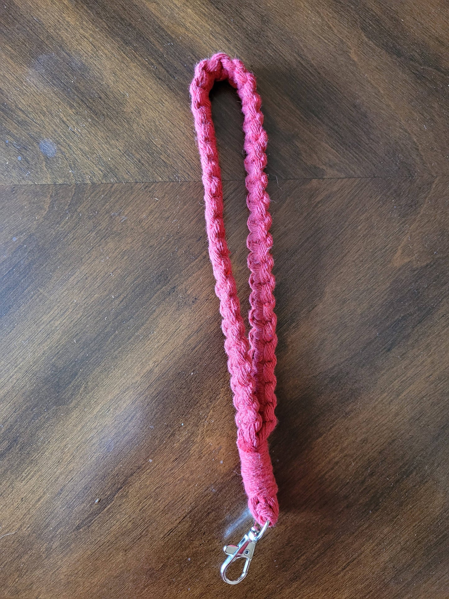 Macrame Wristlet Keychain