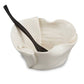 Hilborn Pottery Guacamole Bowl with Rosewood Spoon