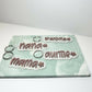 Layered Acrylic Bag Tag