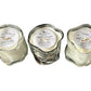 Christmas in July Sale-Sugared Snowflakes -10 oz Twisted Glass Soy Candle