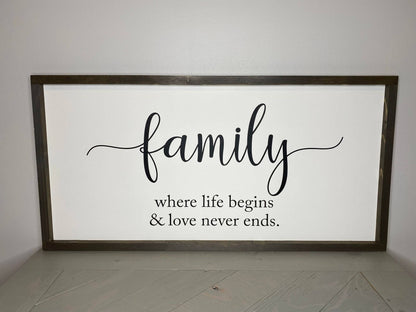 Family Sign