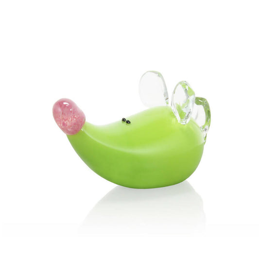 Handcrafted Blown Glass Mouse on SALE now!