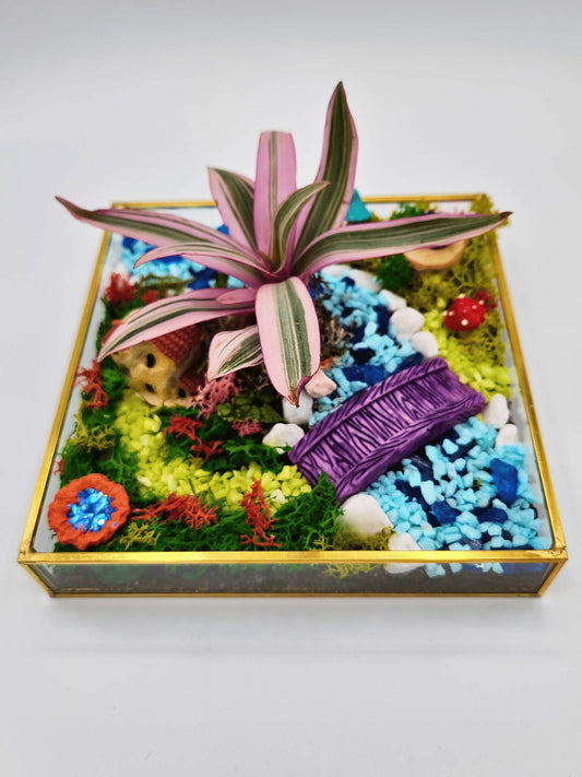 Miniature Enchanted Garden DIY Kit - Large