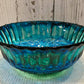 DECORATIVE BOWL, BLUE, GREEN
