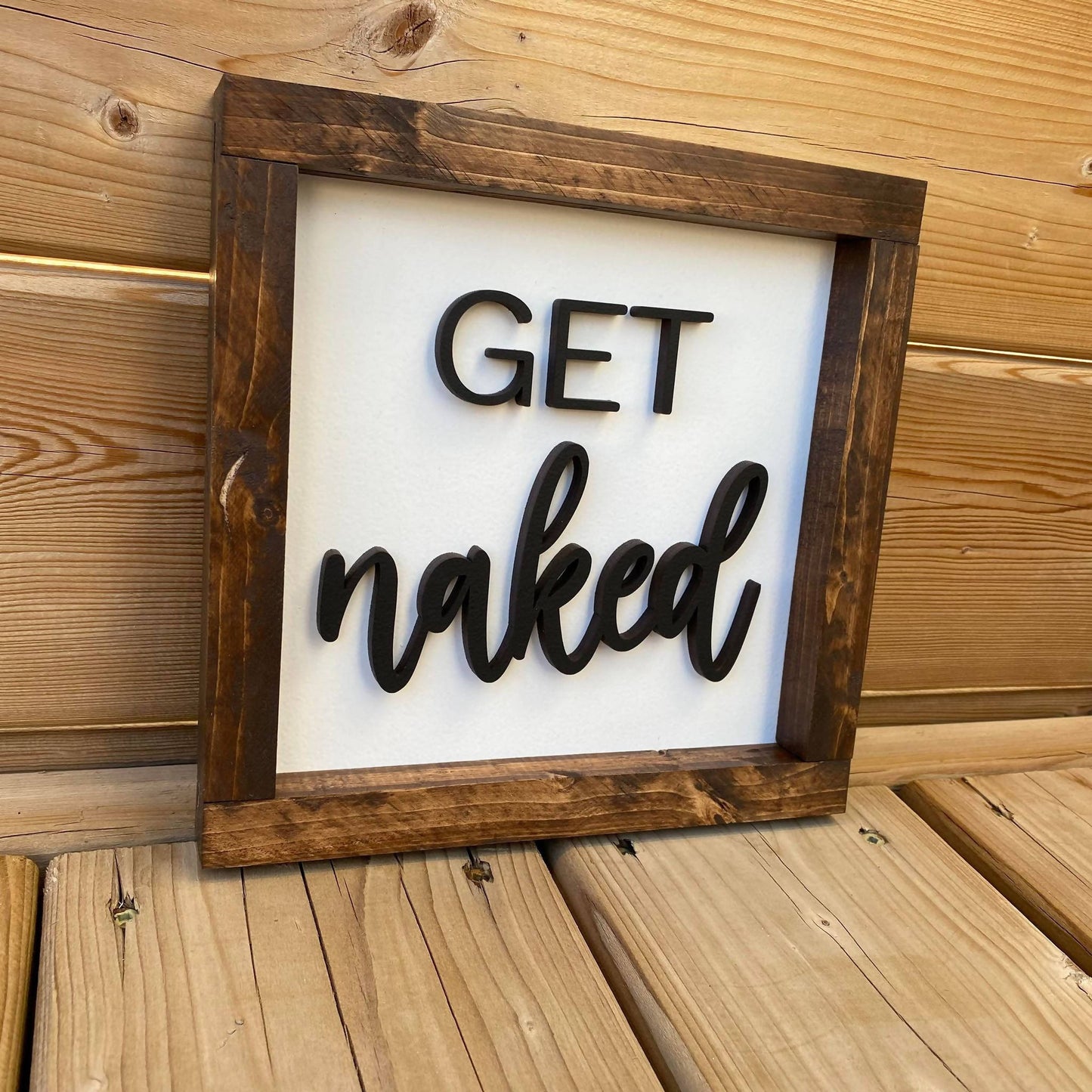 Get Naked Sign