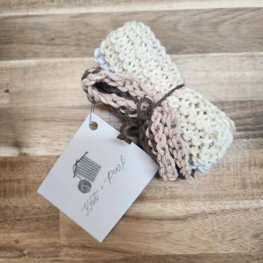 Knit Dishcloth - Saltcar