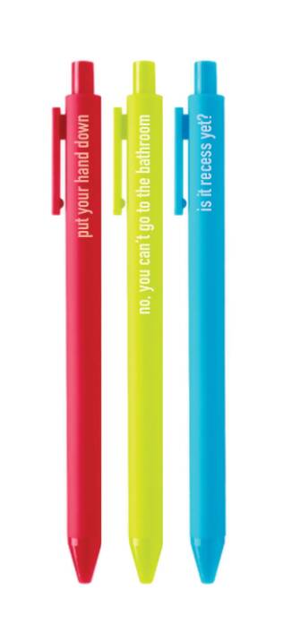 Sassy Pens - Set of 3