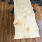 Live edge coffee table with hairpin legs