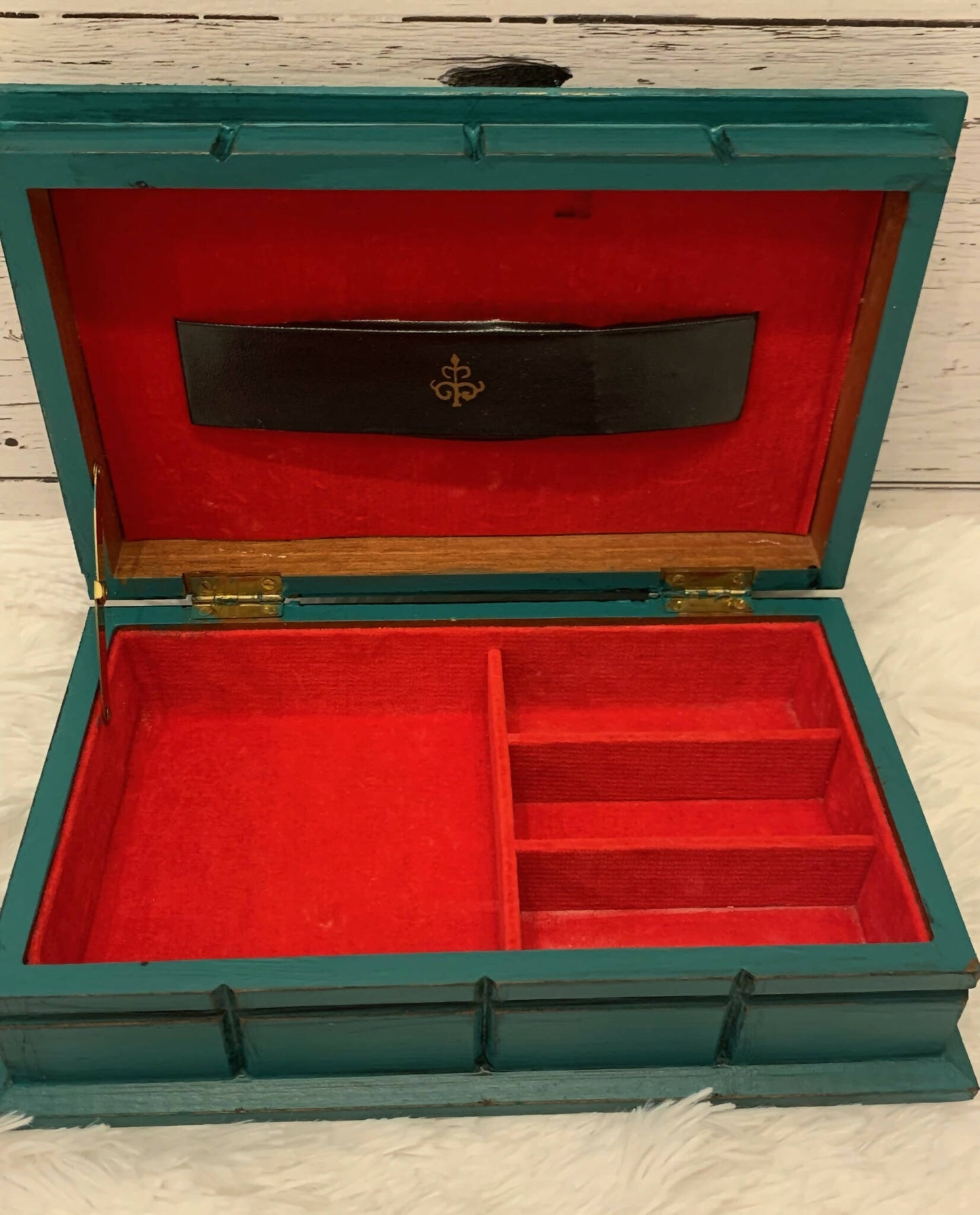 REFINISHED JEWELRY BOX