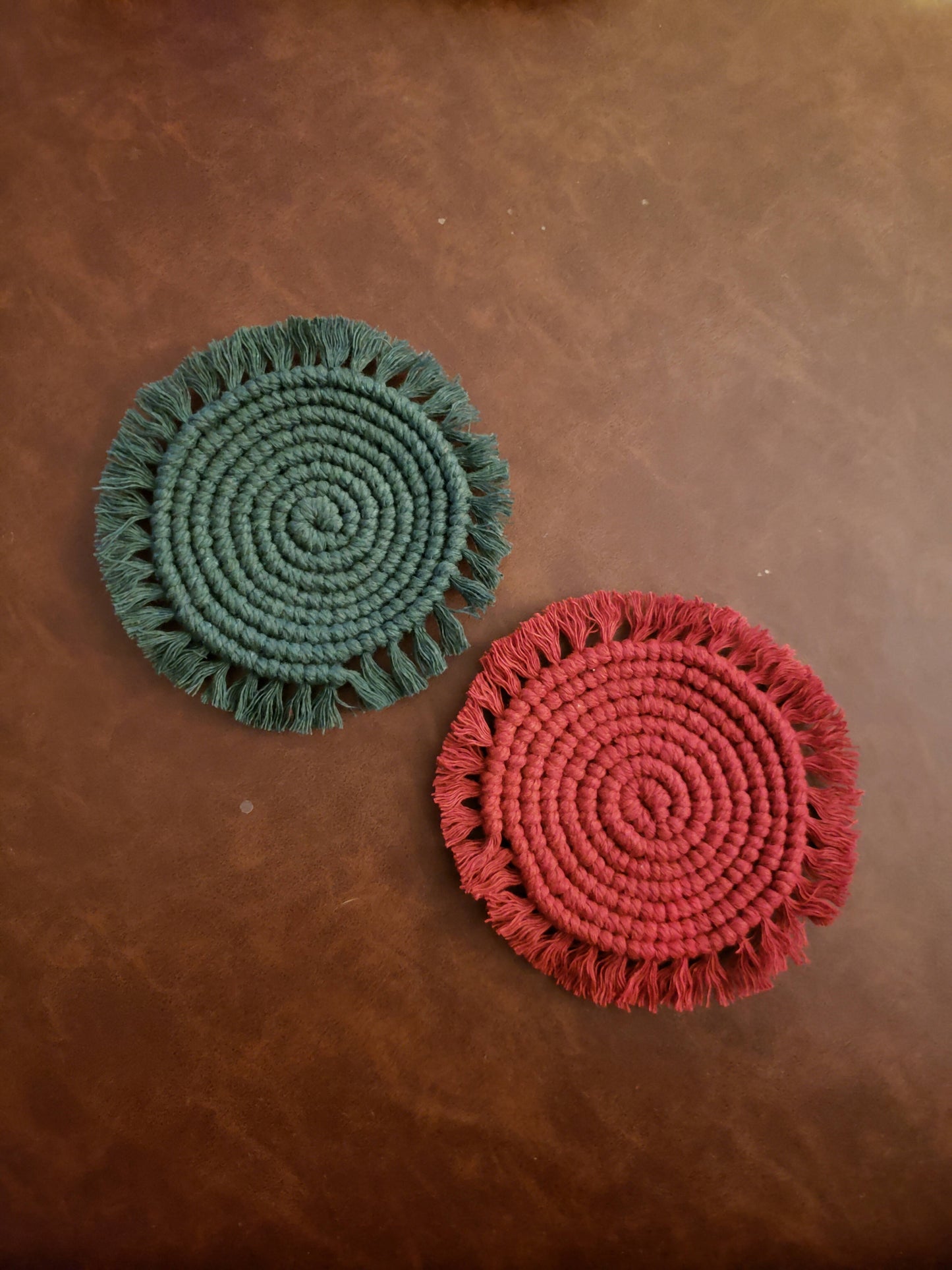 Macrame Coasters