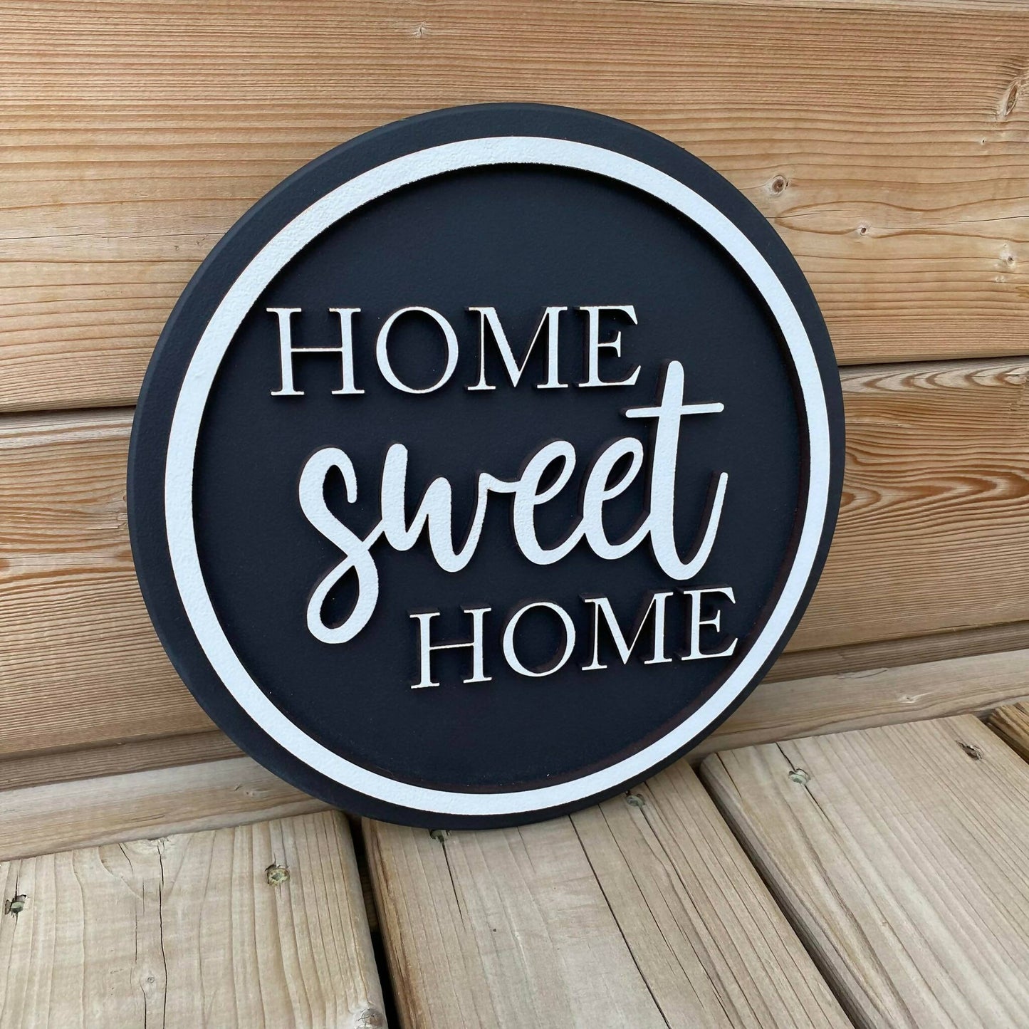 Home Sweet Home Circle Sign