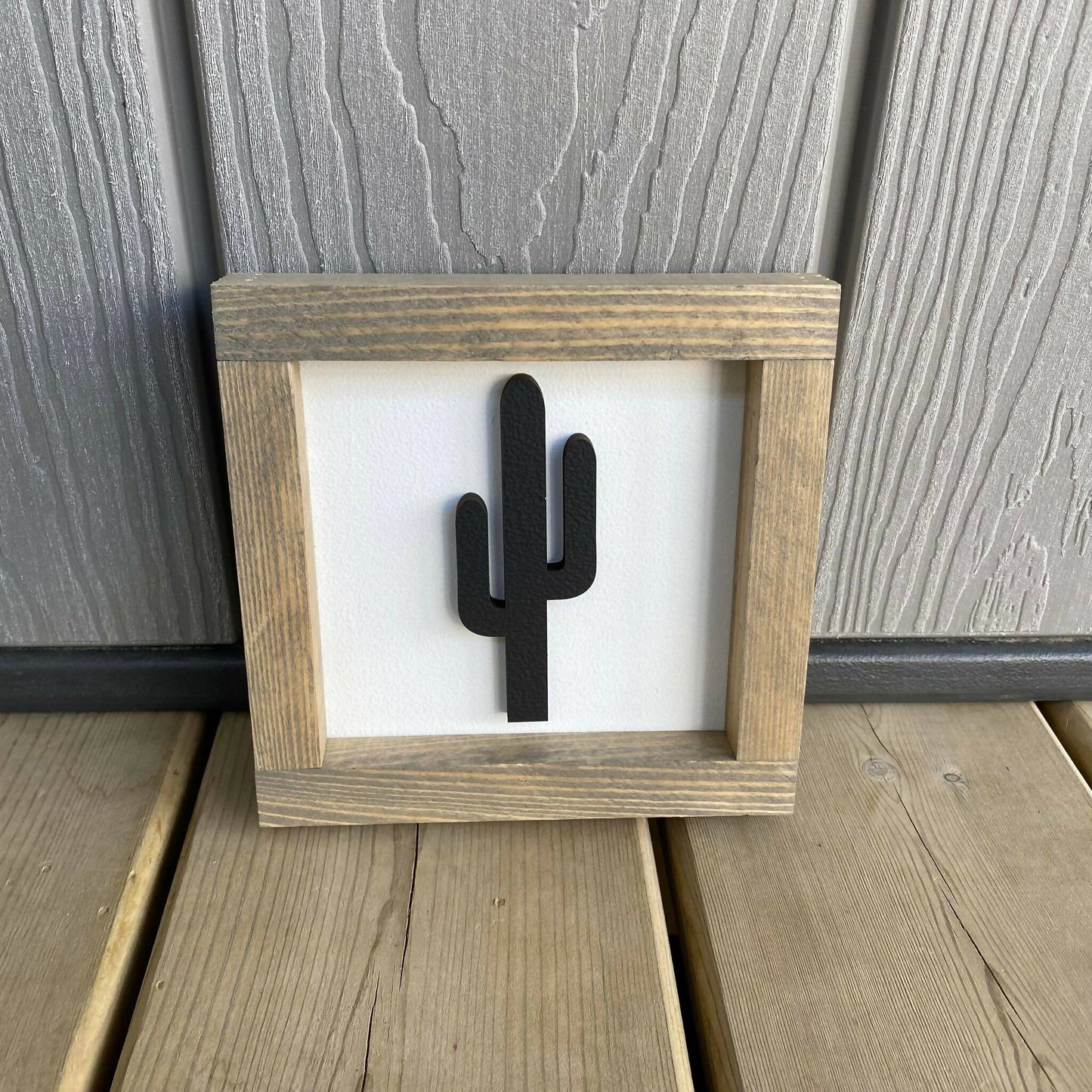 Cactus 3D Sign