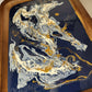 Navy Resin Tray