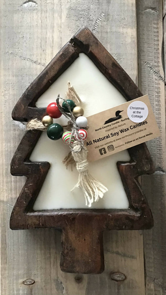 Christmas in July Sale-Christmas at the Cottage-Dough Bowl Candle