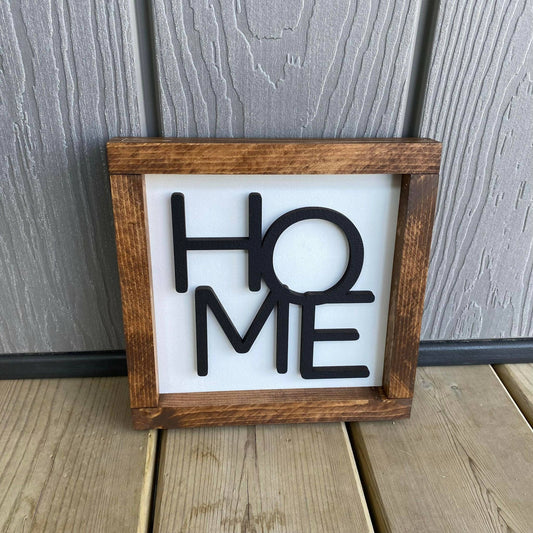 Home 3D Sign