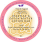 Peach Cute Minimalist Natural Beauty Soap Label circle (2.5 x 2.5 in) (2.5 x 2.5 in) (2.75 x 2.75 in) (2.5 x 2.5 in)-3