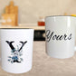Mug Set - "Yours and Mine"