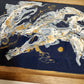 Navy Resin Tray