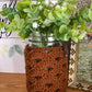 Layered in Lace Vase