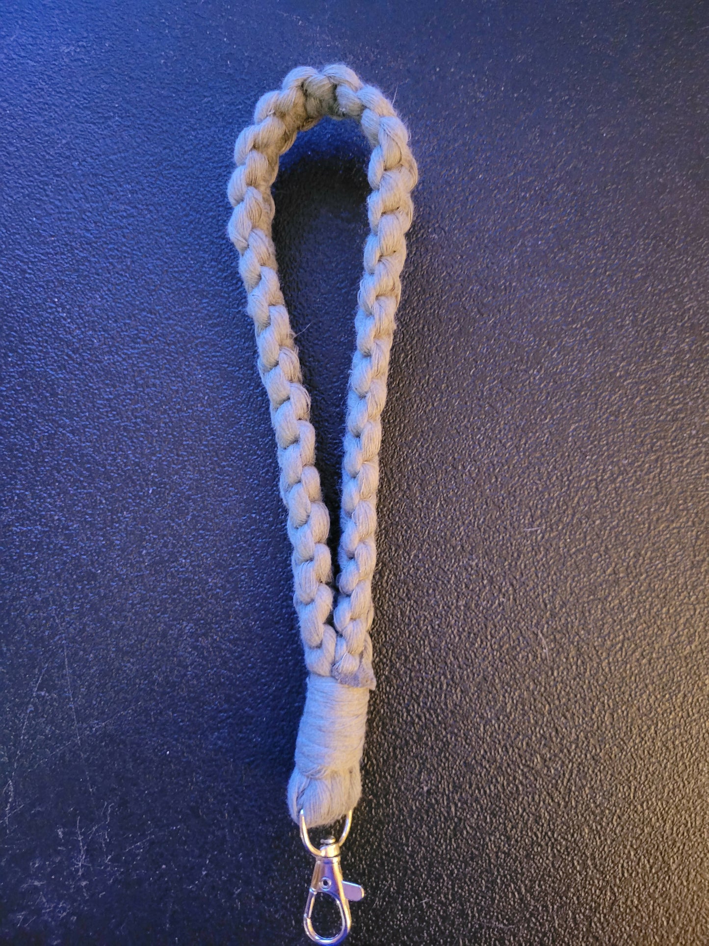 Macrame Wristlet Keychain